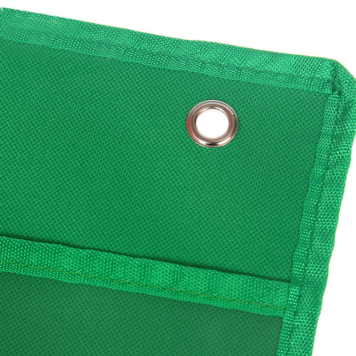 幼儿园a4作品展示挂袋绘画美术作品袋A4透明牛津布收纳挂袋墙挂式