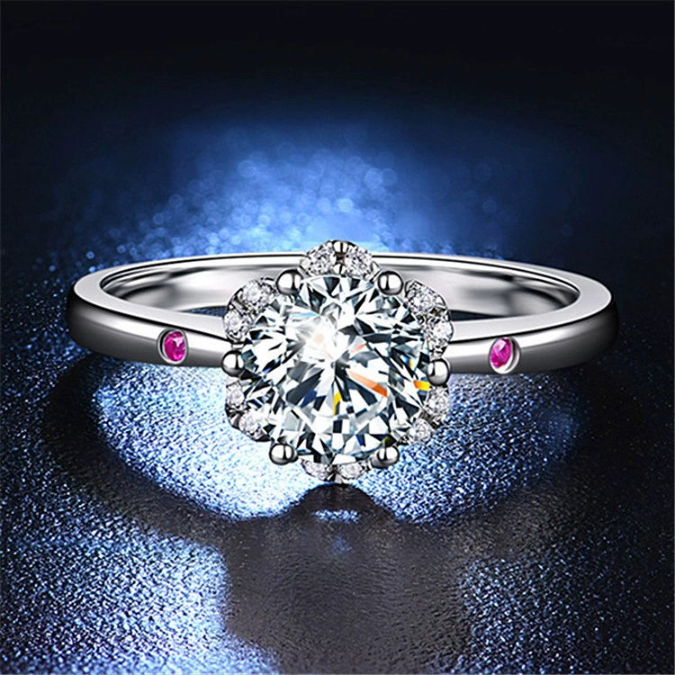 Classic wedding ring, one carat, simple and elegant design