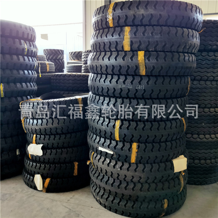 厂价供应尼龙轮胎10.00-20羊角花洒水车卡车轮胎