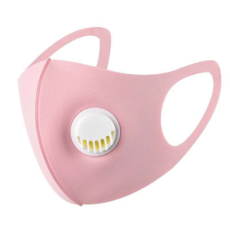 Nueva máscara de protección solar hombres y mujeres negro transpirable lavable máscara tridimensional dibujos animados impreso niños máscara de polvo