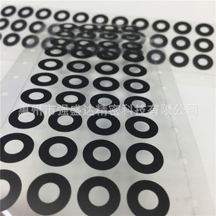 Factory wholesale shading gasket camera shading insulation gasket double-sided adhesive PET PC shading gasket