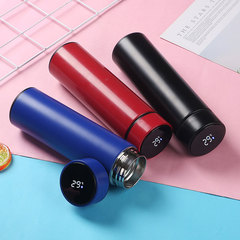 Touchscreen Display Temperature Smart Cup Temperature Detection Water Cup Stainless Steel Business Smart 304 Temperature Water Cup