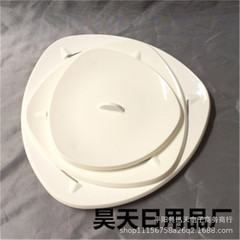 Cross-border new three-layer foldable fruit plate, foldable fruit plate, multi-layer foldable bowl, foldable plate manufacturer