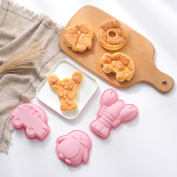 In-Stock Cartoon Silicone Cake Mold Chocolate Dessert No-Cut 4inch Baking Tray Baking Tools Tiktok Same Style In-Stock Cartoon Silicone Cake Mold Chocolate Dessert No-Cut 4inch Baking Tray Baking Tools Tiktok Same Style