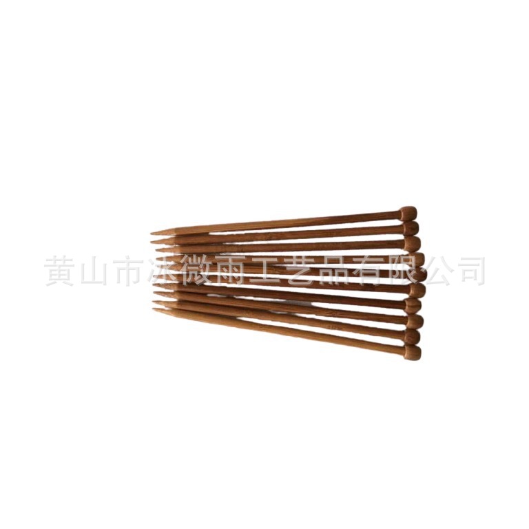 Bwy hielo lluvia tejido suéter aguja carbonizada sola punta palo aguja de lana aguja conjunto de 18 pares 36 bolsas de OPP