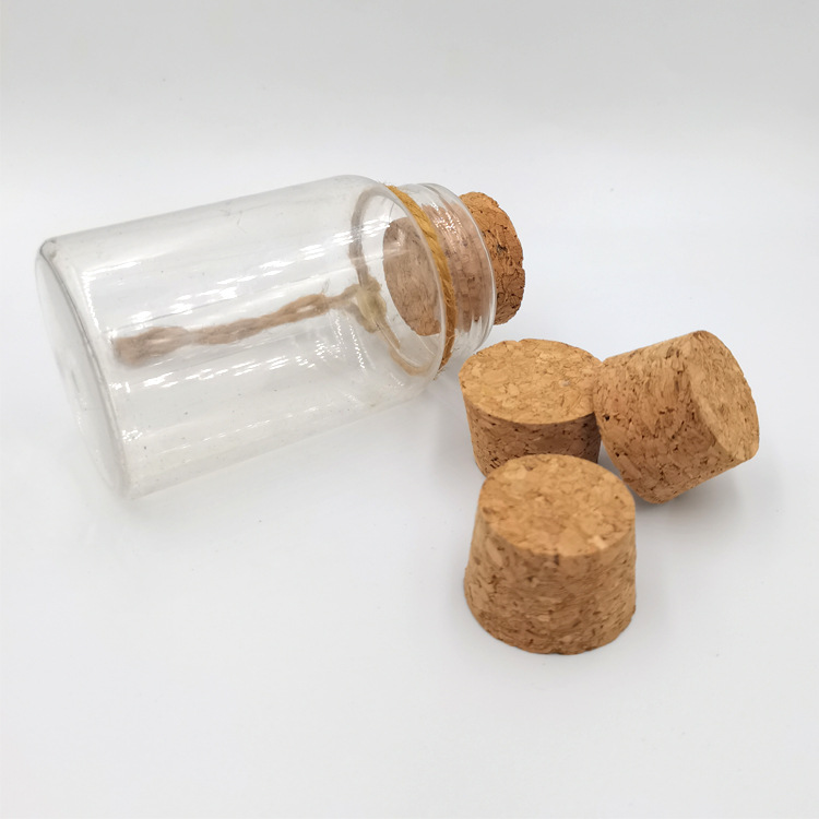 粗颗粒软木塞漂流瓶 星星灯许愿瓶木塞批发大颗粒软木塞玻璃罐塞
