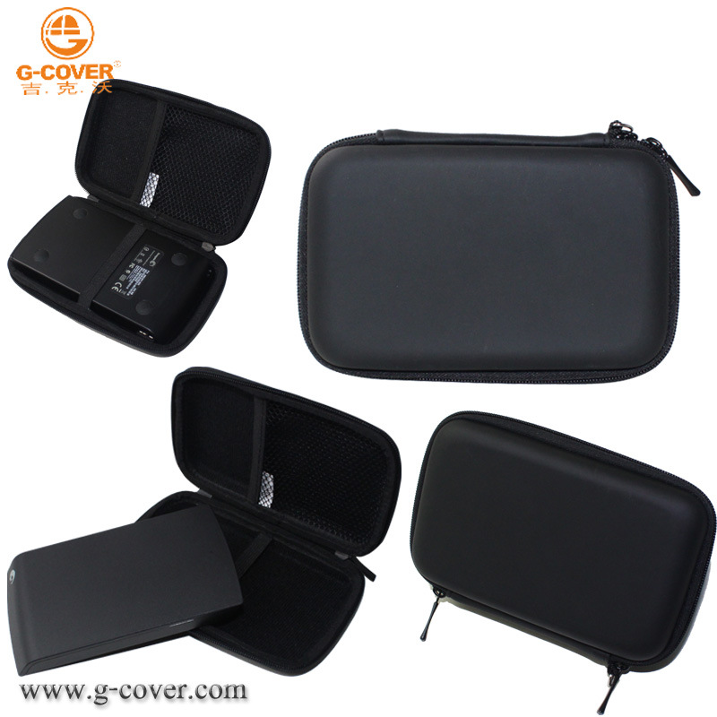 厂家直销2.5寸硬盘盒EVA包k歌麦克风收纳盒车载GPS导航仪保护包