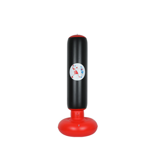 Factory Direct Sales Boxing Sandbag Inflatable PVC Venting Boxing Pole Adult Fitness Stress Relief Children's Bouncy Ball Thickened 