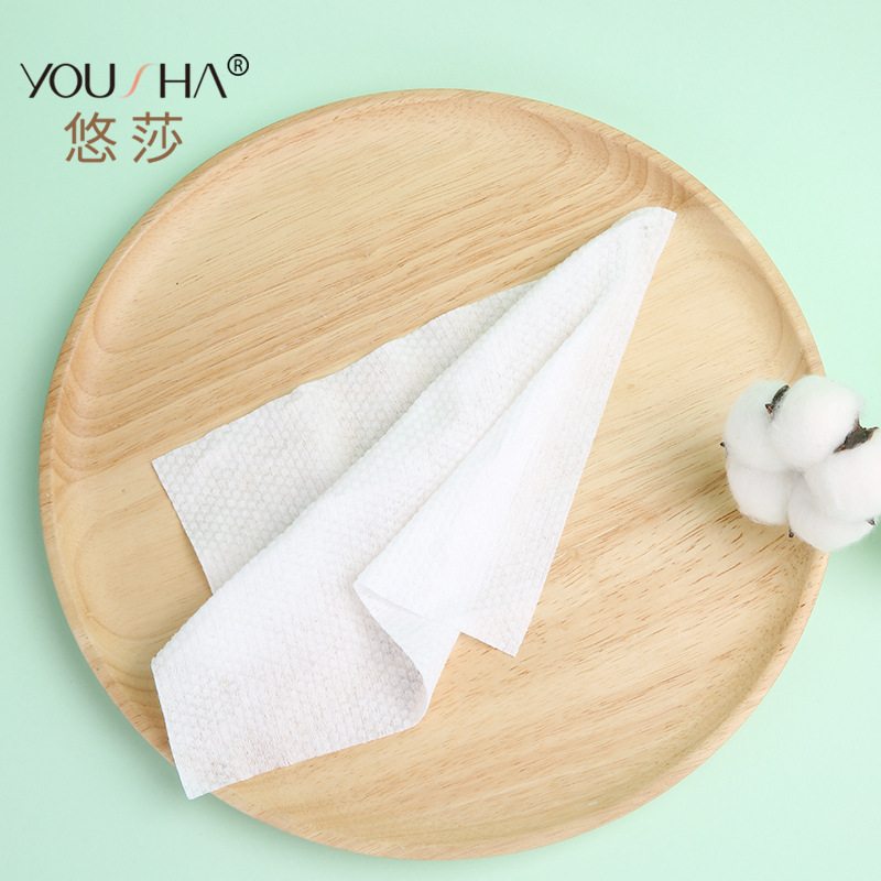 Yousha toalla facial desechable toalla facial extraíble salón de belleza toalla facial especial 100 algodón de bombeo toalla suave YV100