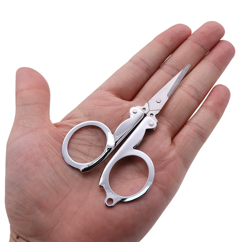 Handheld portable nail scissors stainless steel for traveling, wholesale