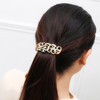 Retro metal matte hairgrip, European style, punk style