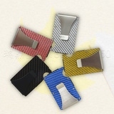 Заводская подача углеродного волокна Кошелька, металлический кошелек, кошелек банк -карта, сумка карты RFID из углеродного волокна