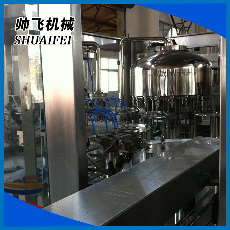 灌装纯净水设备三合一体机 供应 纯净水设备 灌装机 液体 自动