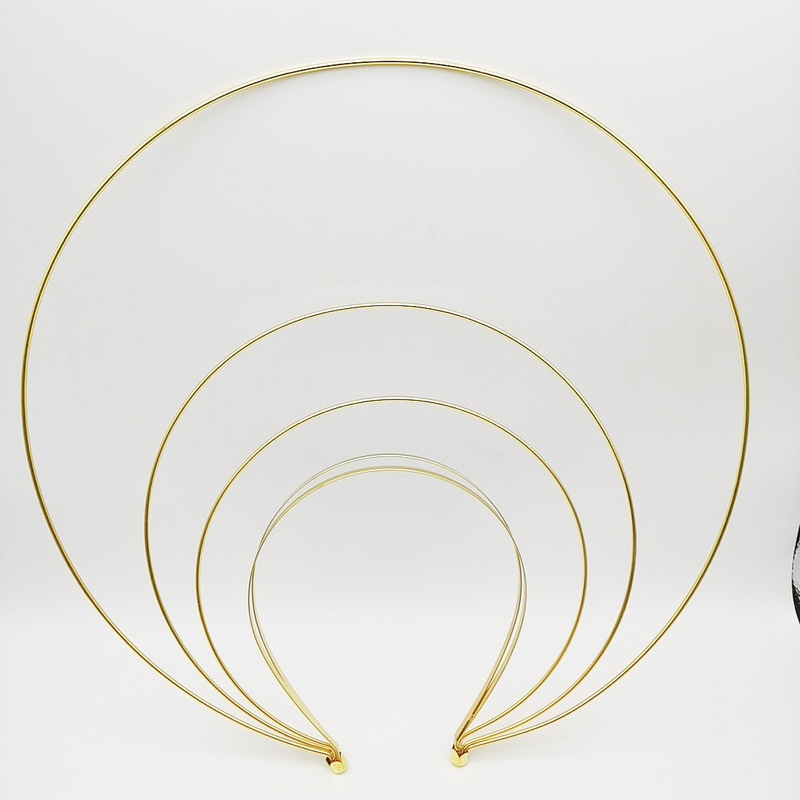Virgin Halo Four-Layer Lolita DIY Handmade Crown Circle Electrophoresis Electroplating 14K Gold Han Dynasty Electroplating Virgin Halo Four-Layer Lolita DIY Handmade Crown Circle Electrophoresis Electroplating 14K Gold Han Dynasty Electroplating