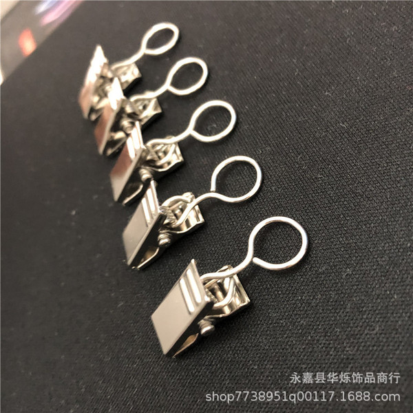 [Free shipping] Metal curtain clip hook background cloth Pangue…