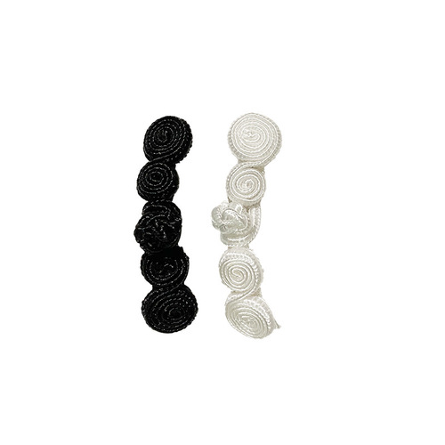 Elegant and antique hand-woven button for qipao and Hanfu clothing accessories