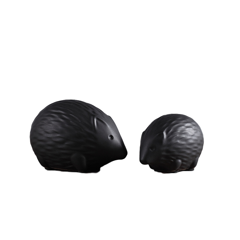 Nordic salón decoración del hogar de la moda moderna simple cerámica artesanía creativa erizo al por mayor