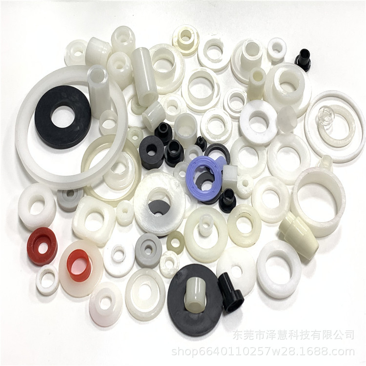 厂家现货供应 白色POM垫片 耐磨尼龙垫圈 螺丝尼龙垫片 免费拿样