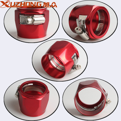 Car modification fuel pipe clamp water hose accessories dresser clamp hose dresser AN4-AN12 clamp