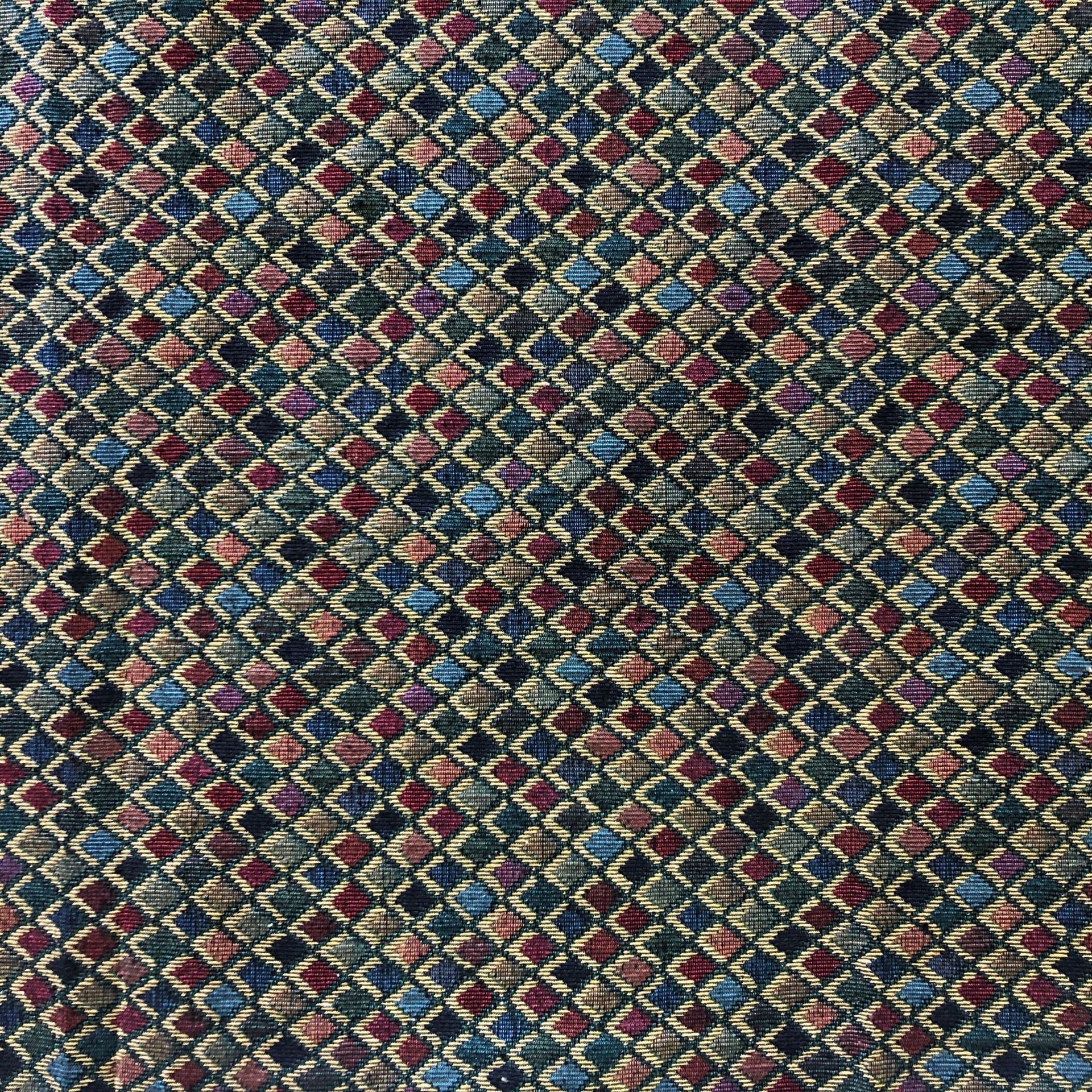 菱形提花布 tc涤棉沙发布箱包提花面料 桌旗家纺布料批发大提花