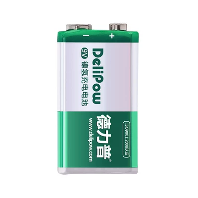 Hibrid akkumulyator batareyaları Delip 9V rechargeable battery