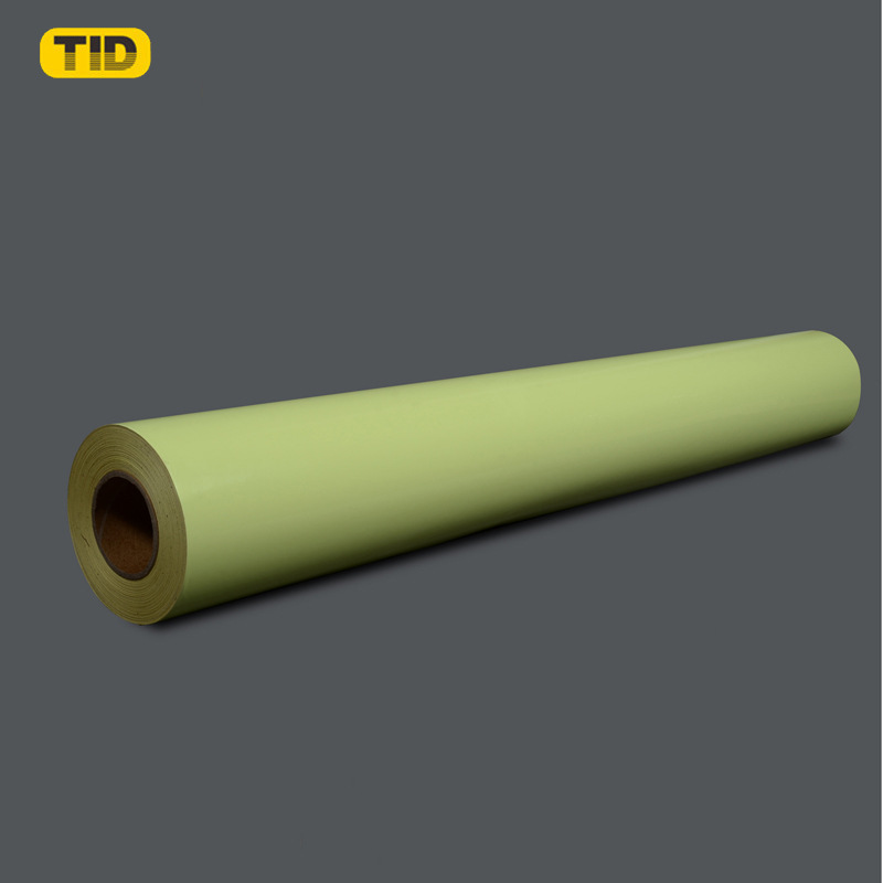 pet蓄光膜 不干胶夜光自发光材料 小心台阶防滑警示贴纸