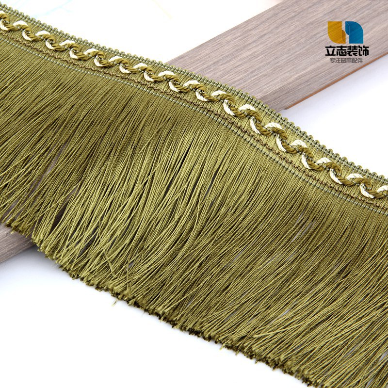 Venta caliente cordón cortina cuentas de cristal cortina Accesorios camión ventana decorativa pantalla más 13cm cifrado borla