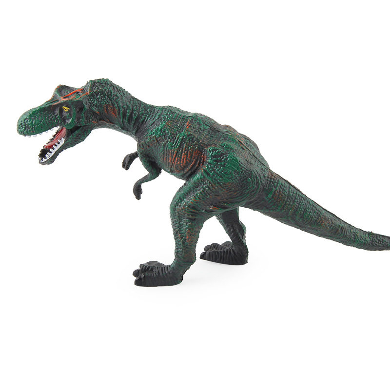 Transfronterizo nuevos niños simulación dinosaurio Jurásico modelo pequeño tamaño hueco Tyrannosaurus triángulo dragón múltiples adornos