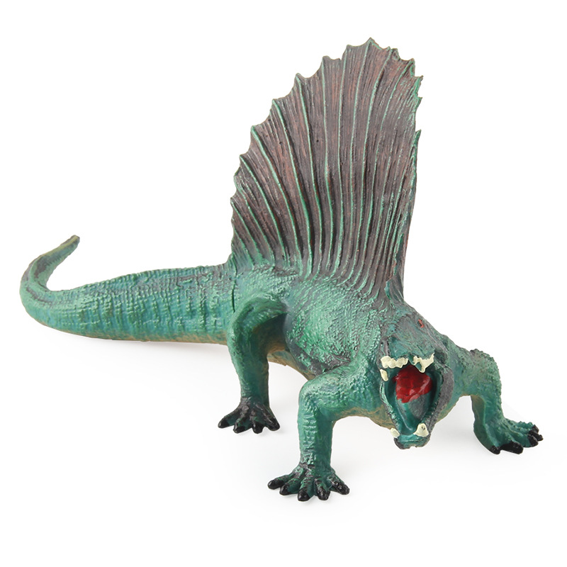 Transfronterizo nuevos niños simulación dinosaurio Jurásico modelo pequeño tamaño hueco Tyrannosaurus triángulo dragón múltiples adornos