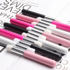 Wholesale acne blackhead removal brush, nose cleaning tool, manual facial cleansing brush, single nasal cleansing brush, silver tube mousse brush