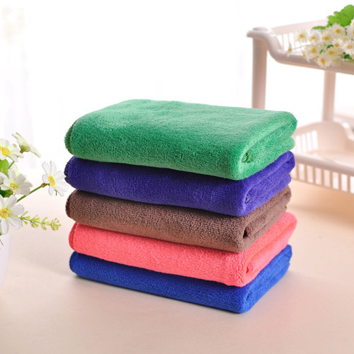 Microfiber super absorbent square towels wholesale rags car towels soft hotel polyester barber shop beauty salon towels
