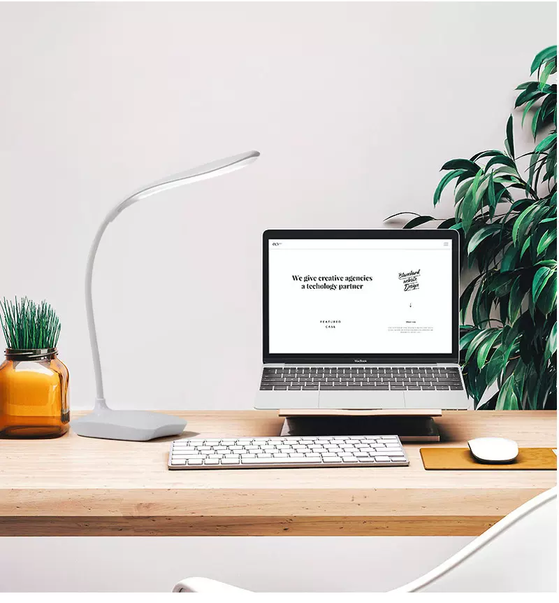 充电小台灯led学习学生宿舍书桌阅读灯触摸变光小夜灯礼品桌面