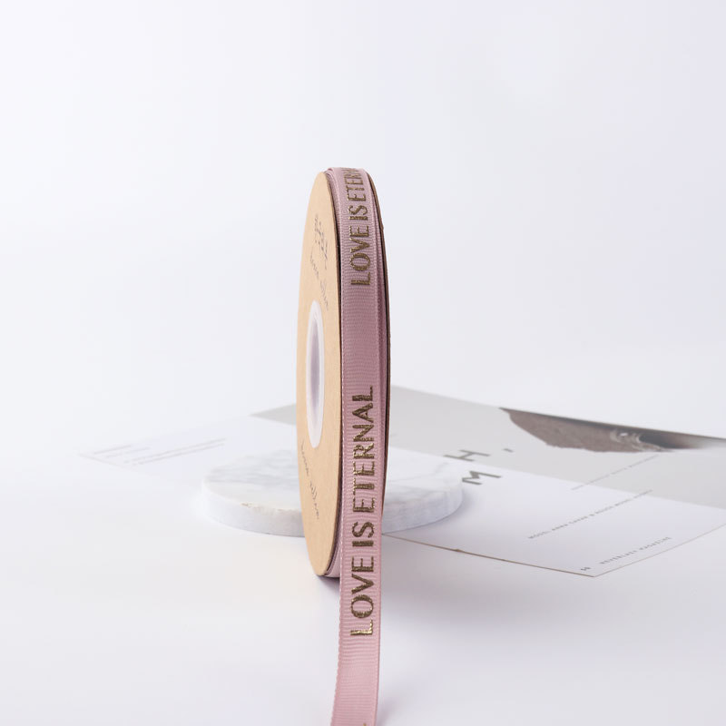 2,5 hilo dorado cinta inglés con flores material de embalaje de regalo DIY ramo cinta tienda de flores suministros al por mayor