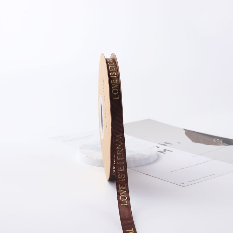 2,5 hilo dorado cinta inglés con flores material de embalaje de regalo DIY ramo cinta tienda de flores suministros al por mayor