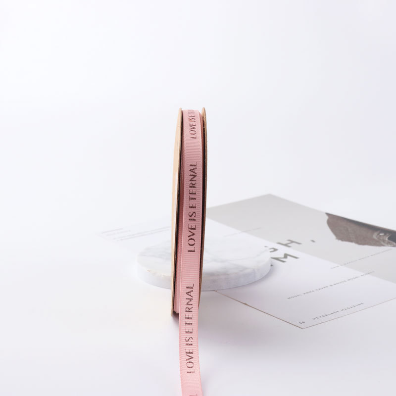 2,5 hilo dorado cinta inglés con flores material de embalaje de regalo DIY ramo cinta tienda de flores suministros al por mayor