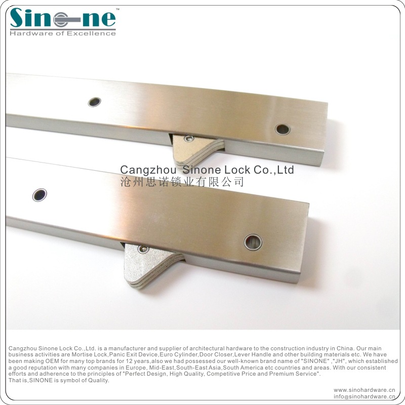 防火门不锈钢隐藏式顺位器 暗藏平行顺位器 重型美式顺位器