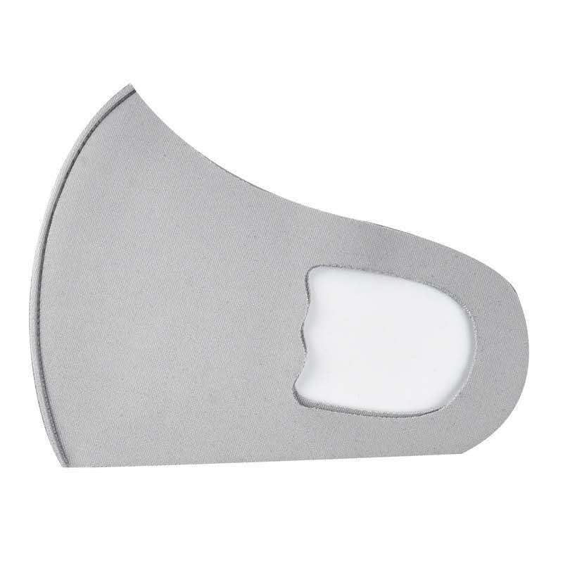 Nueva máscara de protección solar hombres y mujeres negro transpirable lavable máscara tridimensional dibujos animados impreso niños máscara de polvo