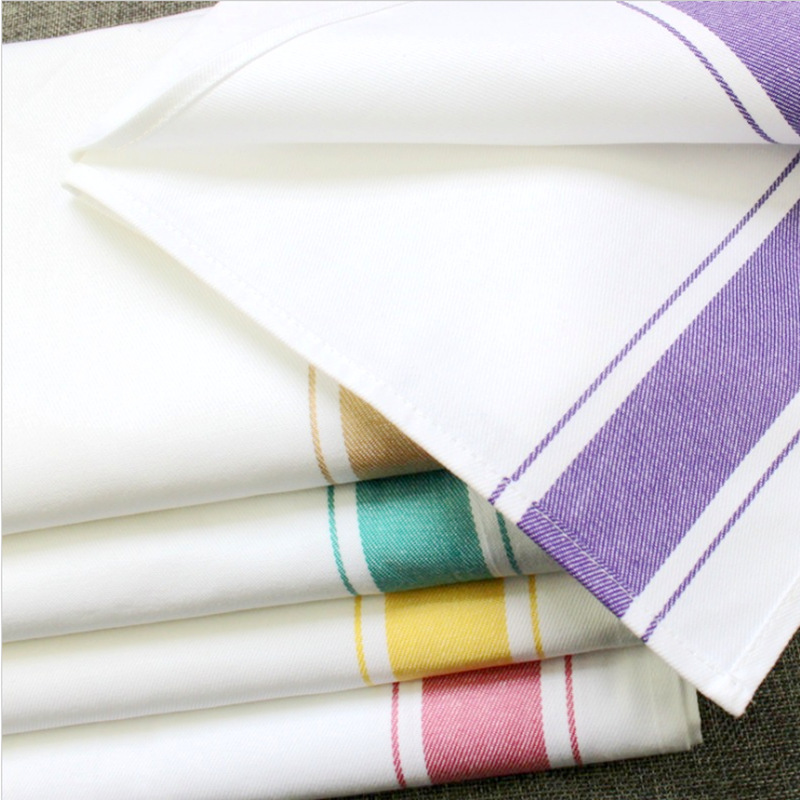 Thickened Pure Cotton Wipe Cup Cloth Mouth Cloth Wipe Red Wine Cup Cloth Absorbent Not Easy to Lose Hair