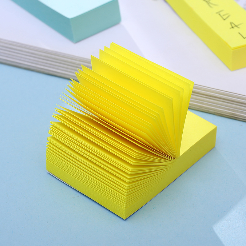 Shengshu 3*3 notas adhesivas autoadhesivas de múltiples especificaciones, notas adhesivas lindas para estudiantes con formas especiales, se pueden usar N veces para pegar en las pegatinas creativas del manual