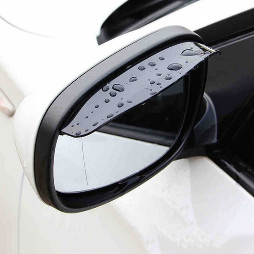 Rearview Mirror Rain Barrier, Rain Guard, Clear Rain Cover, Universal Car Rearview Mirror, Reflective Mirror, Rain Shield