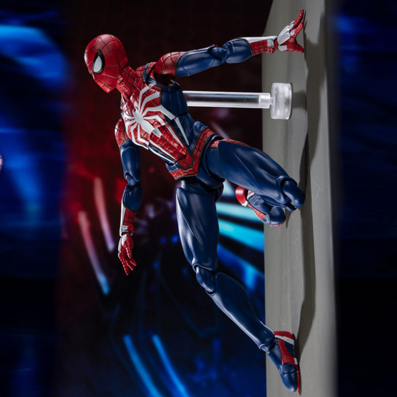 アニメwdスパイダーマンアップグレード戦衣ソニーps4ゲーム版可動小クモ人形モデル玩具フィギュア|undefined