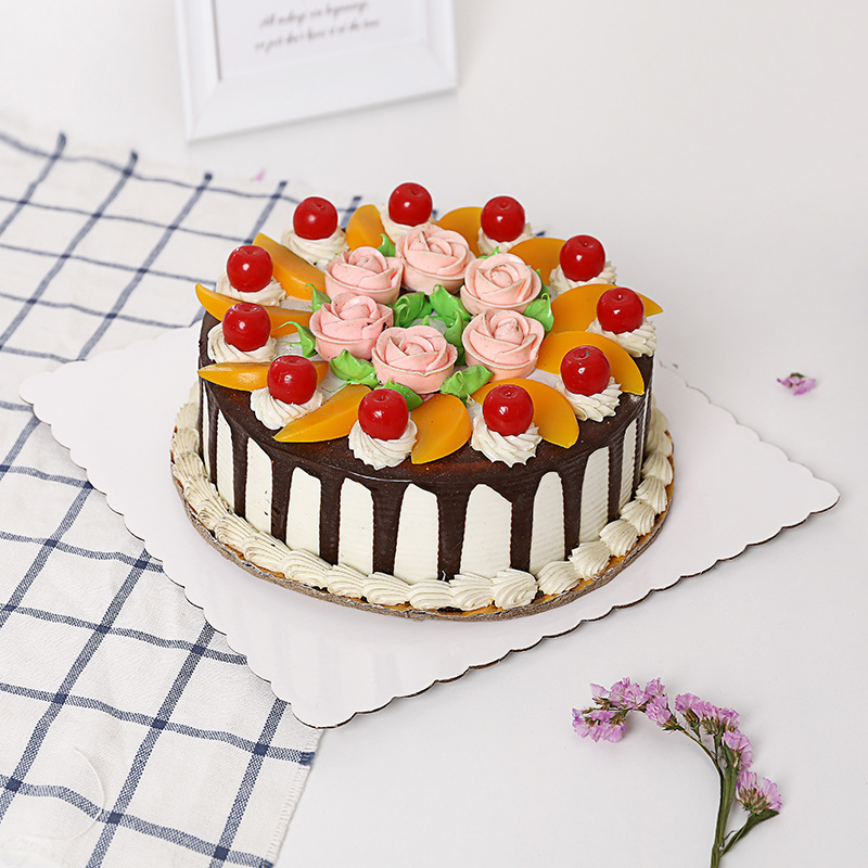 Corrugado de 4 pulgadas 6 pulgadas y 8 pulgadas de 10 pulgadas y 12 pulgadas caja de pastel de cumpleaños cuadrado a juego soporte interno soporte blanco inferior junta de la torta