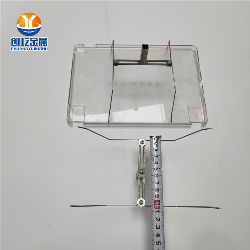 平板电脑夹具1.6大U线 手机护套钢丝支撑喷涂挂具 不锈钢喷漆工具