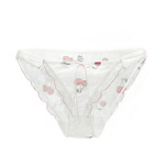 女生内裤女蕾丝透明女士比基尼性感低腰少女款棉质裆透气无痕水果