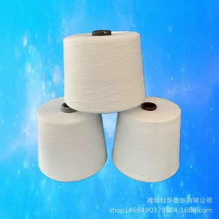 人棉股纱30s/2 32s/2红华生产倍捻环锭纺粘胶合股纱线 R30支/2股