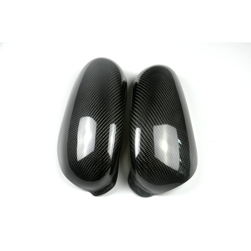 Adecuado para Porsche Carrera Boxster Cayman 911 996 986 de fibra carbono cubierta del espejo retrovisor pegatinas