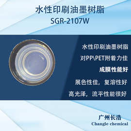 水性改性聚氨酯树脂SGR-2107W,水性凹印,水性印刷油墨树脂
