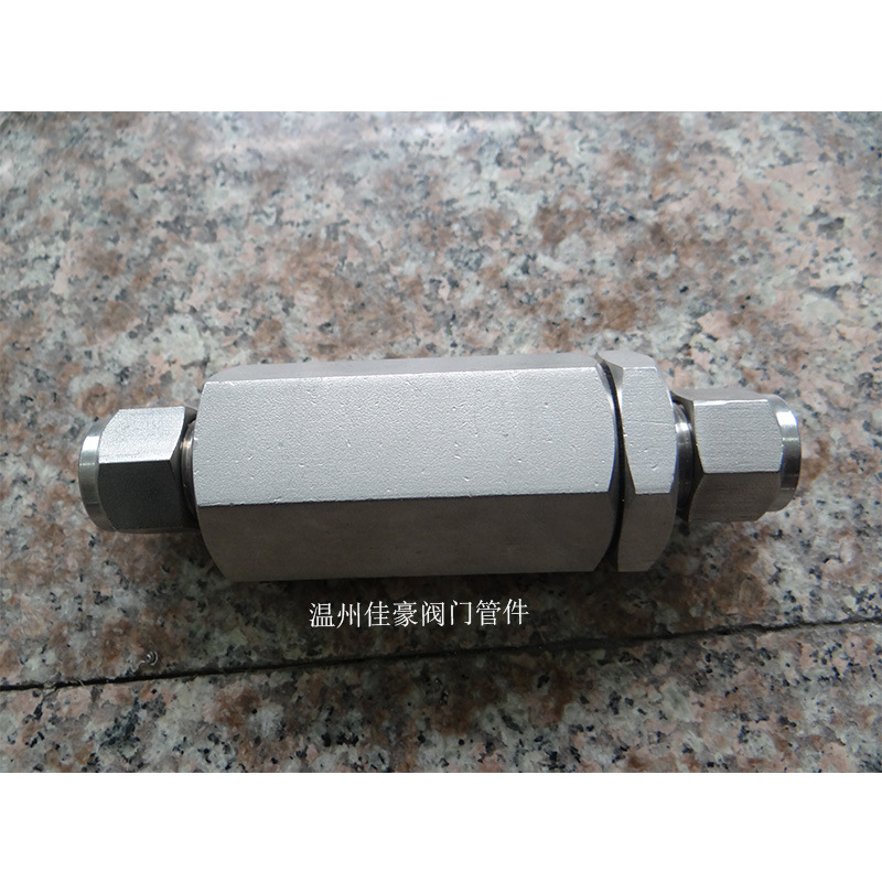 H91W-16P卡套止回阀，卡套单向阀，单套逆止阀，单套式止回阀