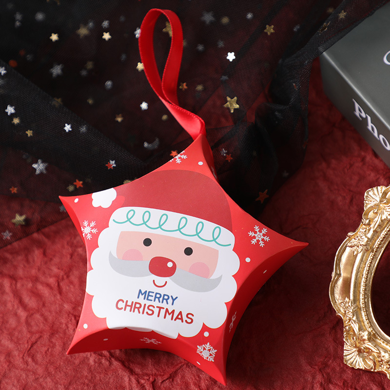 Amazon クリスマス キャンディ包装箱 クリスマスイブ 三角形キャンディボックス カートン ギフトバッグ S932 クリスマスギフトボックス|undefined