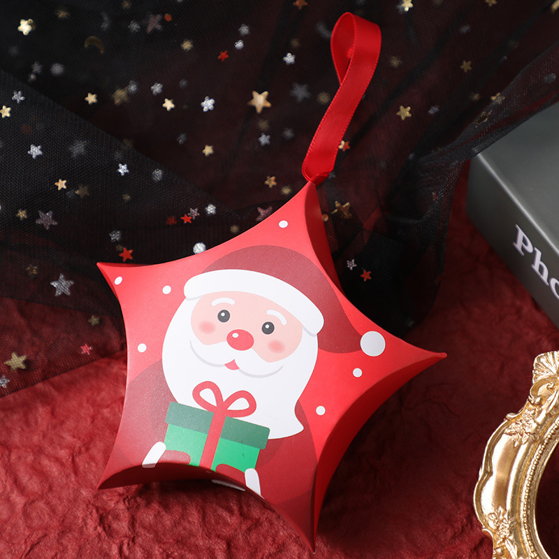 Amazon クリスマス キャンディ包装箱 クリスマスイブ 三角形キャンディボックス カートン ギフトバッグ S932 クリスマスギフトボックス|undefined